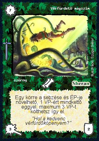 Kiadás: Alappakli, 2. kiadás, Alappakli, 3. kiadás, Hőskorszak
Gyakoriság: nem gyakori