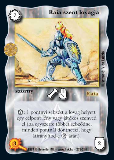 Kiadás: Létsíkok, Túlélők Földje
Gyakoriság: ritka