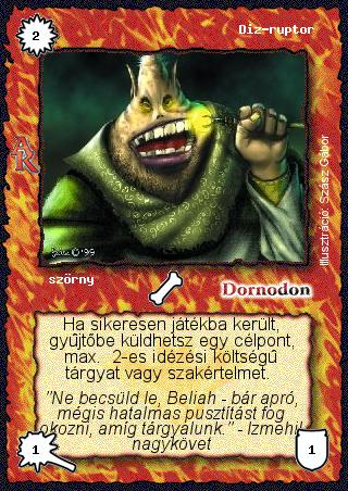 Kiadás: Alanori Krónika
Gyakoriság: ritka