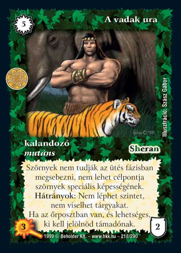 Kiadás: Árnyékhold, Túlélők Földje
Gyakoriság: ritka