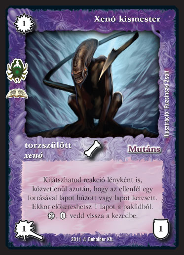 Kiadás: Krabber lázadás (Zén)
Gyakoriság: ritka