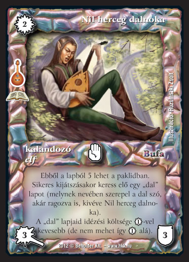 Kiadás: Alanori Dalverseny (Zén)
Gyakoriság: ritka