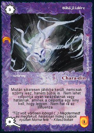 Kiadás: Chara-din visszatér
Gyakoriság: nem gyakori