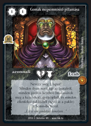 Kiadás: Kreátor műhelye, Alappakli, 10. kiadás
Gyakoriság: ritka