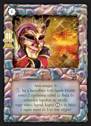 Kiadás: Védnök 2021, Istenek csarnoka (Zén)
Gyakoriság: ritka