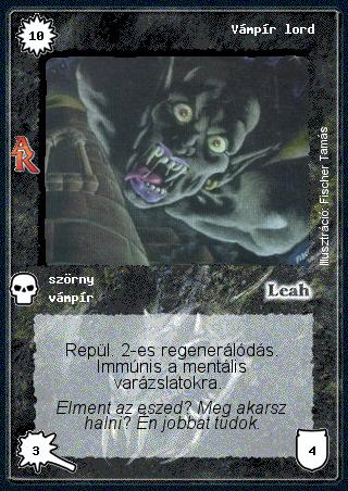 Kiadás: Alanori Krónika
Gyakoriság: ritka